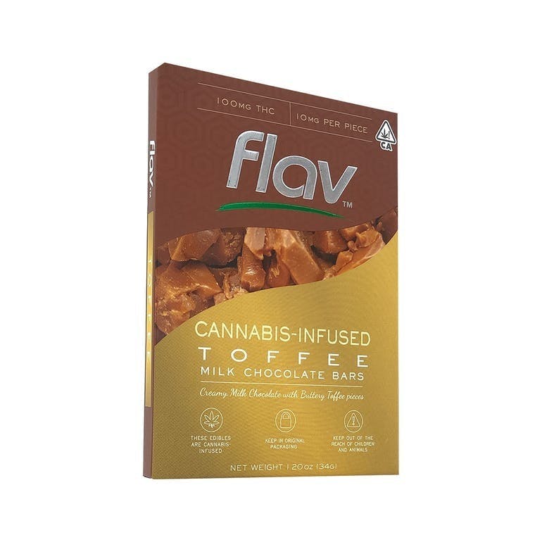 Flav | Chocolate Bar Toffee 100mg