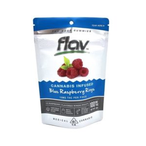 Flav Gummies : Blue Raspberry Rings