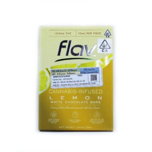 Flav - Lemon - 100MG Chocolate Bar