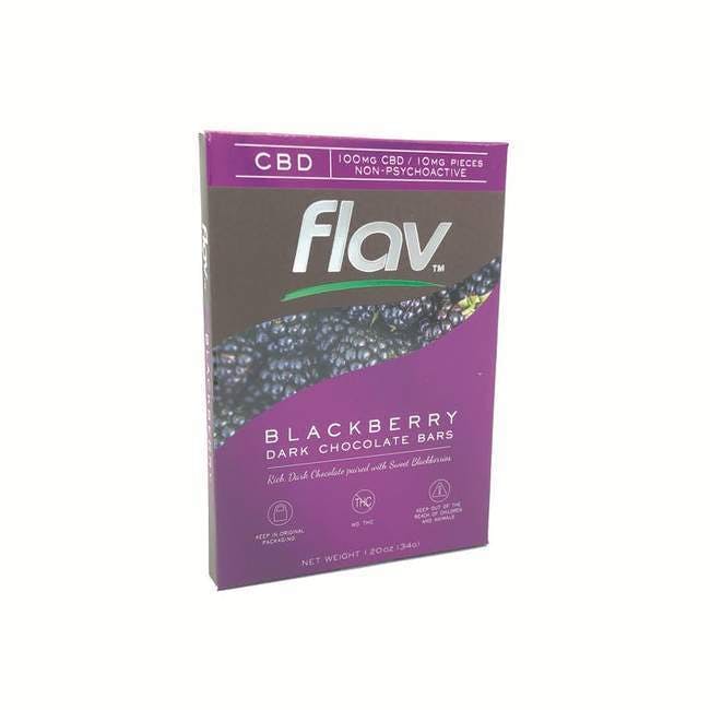 Flav Rx - Blackberry Cholate Bar 100mg CBD