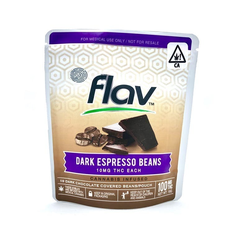 Flav THC - Dark Espresso Beans