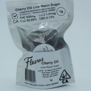 Flavor: Cherry OG - Live Resin