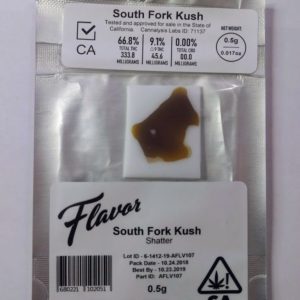 Flavor | South Fork shatter