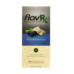 FlavRx Blueberry White Chocolate Bar