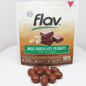 Flavrx Pouches: 100mg Milk Chocolate Peanuts