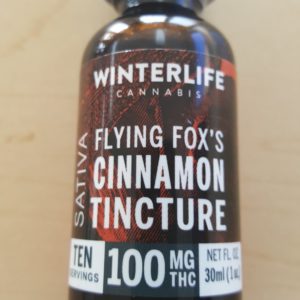 Flying Fox's Cinnamon Sativa Tincture 100mg by Winterlife