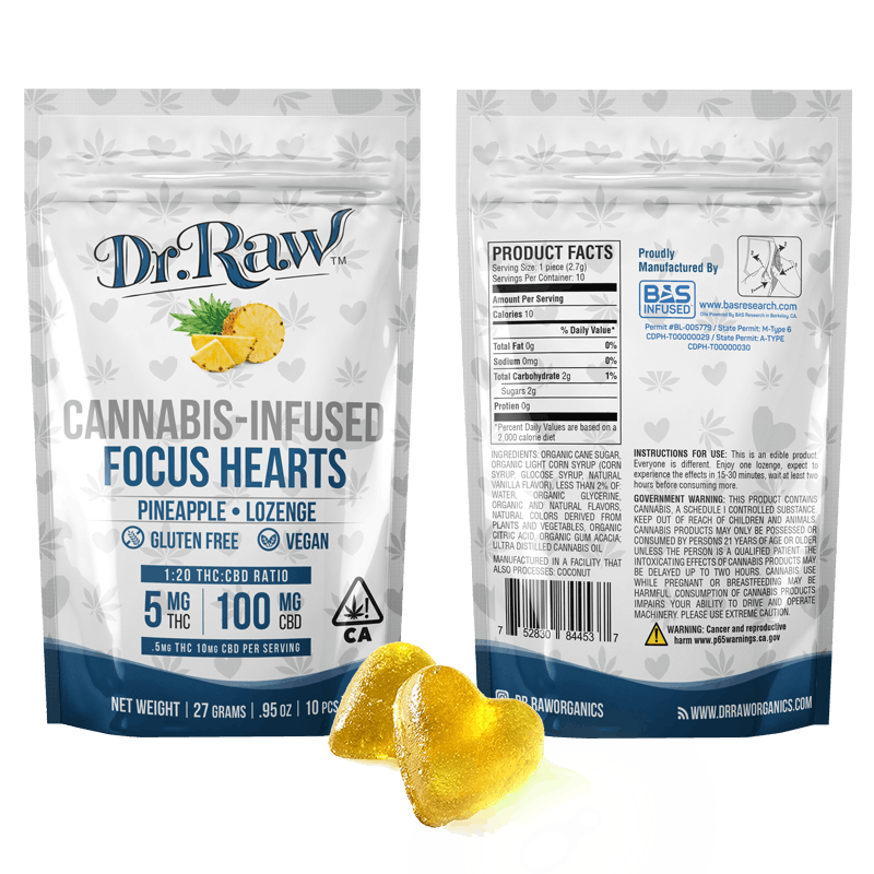 Focus Hearts - Dr. Raw Organics