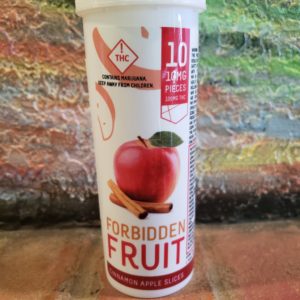 Forbidden Fruit - Dehydrated Apple Cinnamon Slices - 100mg