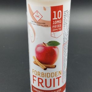 Forbidden Fruit Dehydrated Apple Slices 100mg