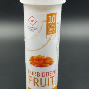 Forbidden Fruit Dehydrated Apricot Slices 100mg