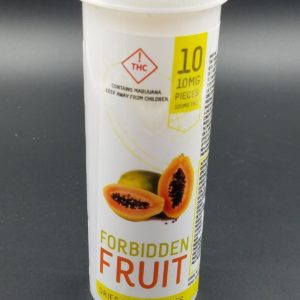 Forbidden Fruit Dehydrated Papaya Slices 10mg