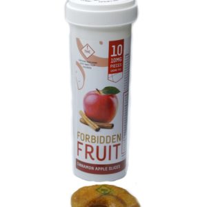 Forbidden Fruit Dried Cinnamon Apple Slices 100mg THC