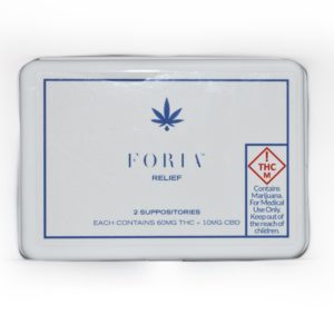 Foria Pain Relief Suppositories