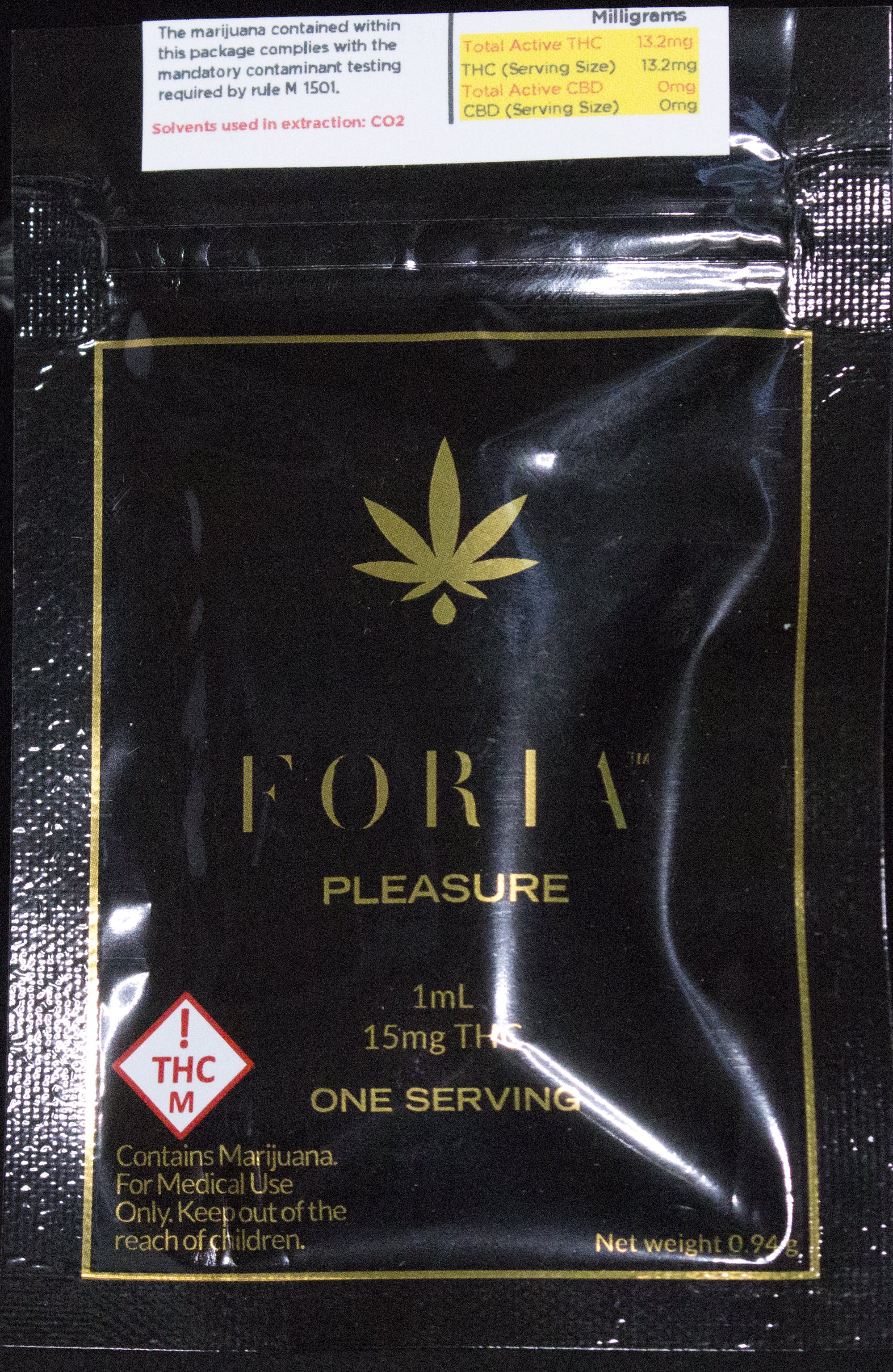 FORIA Pleasure Single