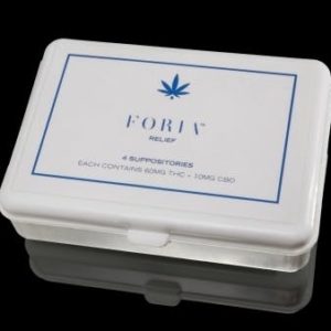 Foria Relief Suppositories 2 pack