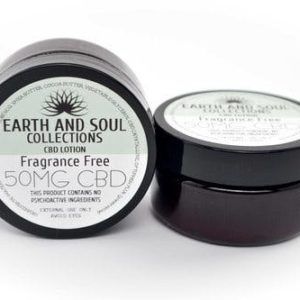 Fragrance Free CBD Lotion - Earth and Soul Collections