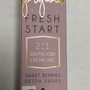 Fresh Start 2:1 Sweet Berries Detox Drops- High Gorgeous