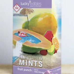 Fruit Punch Mints | Lucky Edibles