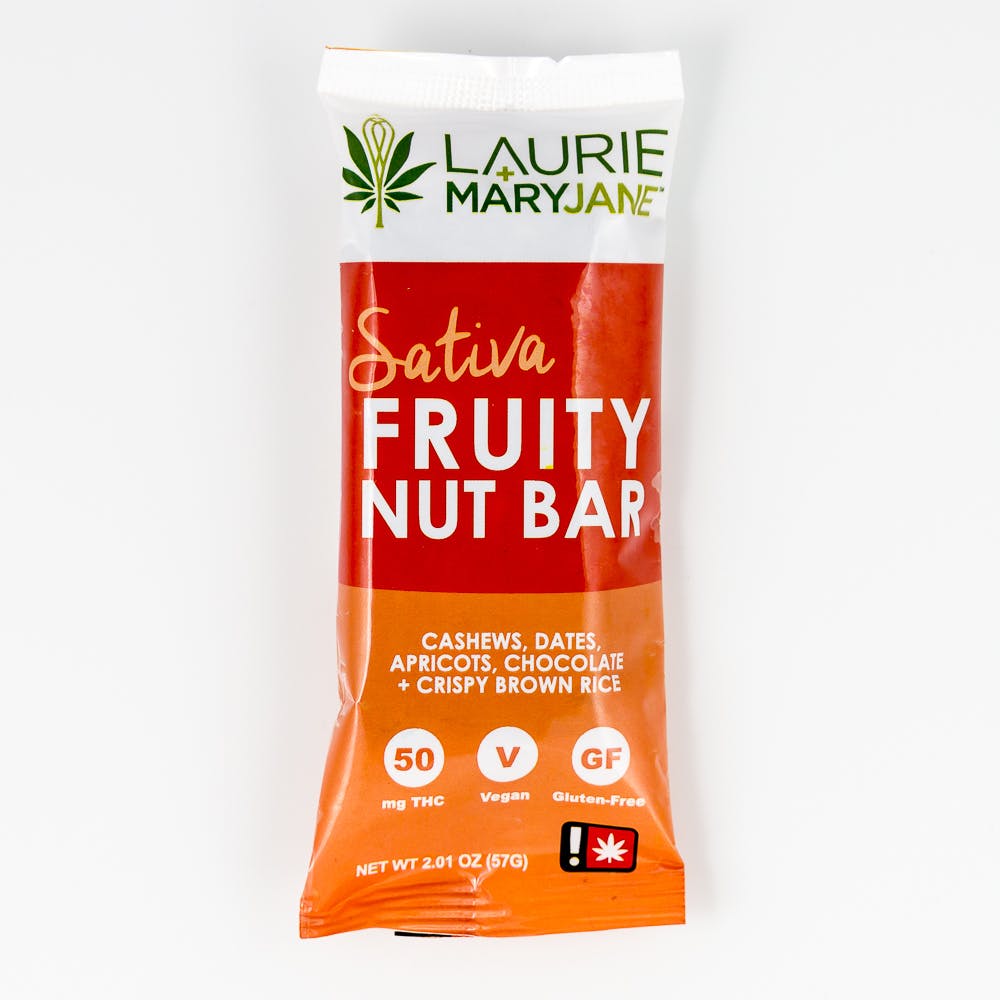 Fruity Nut bar Sativa - Laurie + MaryJane