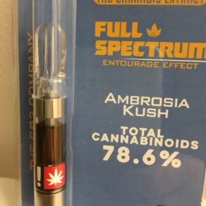 Full Spectrum Cartridge - Ambrosia Kush 1g