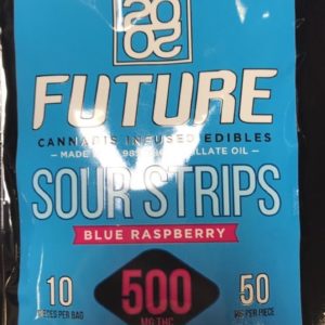 Future 20/20: Blue Rasberry Strips 500mg