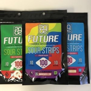 Future 2020- Blue Raspberry Sour Strips