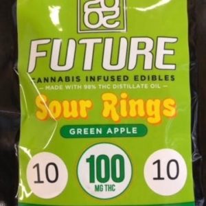 Future 20/20: Green Apple Sour Rings 100mg
