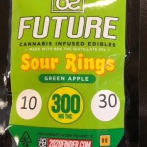 Future 20/20: Green Apple Sour Rings 300mg