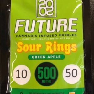 Future 20/20: Green Apple Sour Rings 500mg