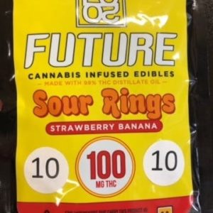 Future 20/20: Strawberry Banana Rings 100mg