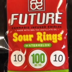 Future 20/20: Watermelon Sour Rings 100mg