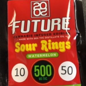 Future 20/20: Watermelon Sour Rings 500mg