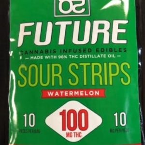 Future 20/20: Watermelon Sour Strips 100mg