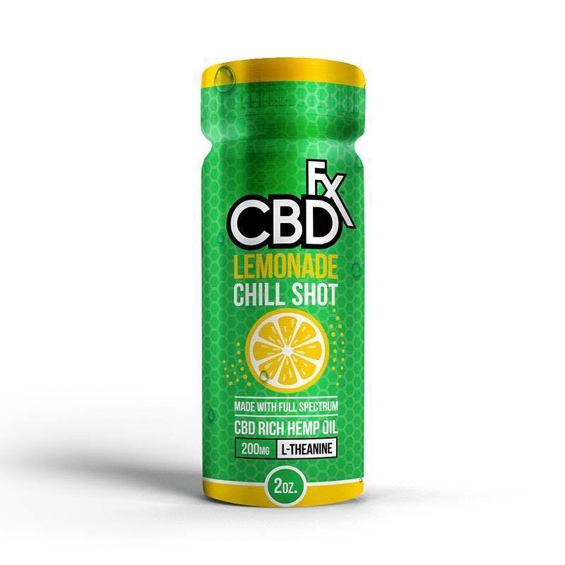 Fx CBD Chill Shot Lemonade