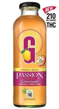 G Drink Passion Fruit Lemonade 250mg