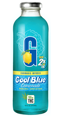 G Drinks - Cool Blue Lemonade 210mg