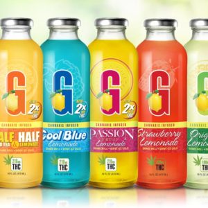 G Drinks - Half Green Tea / Half Lemonade 250mg