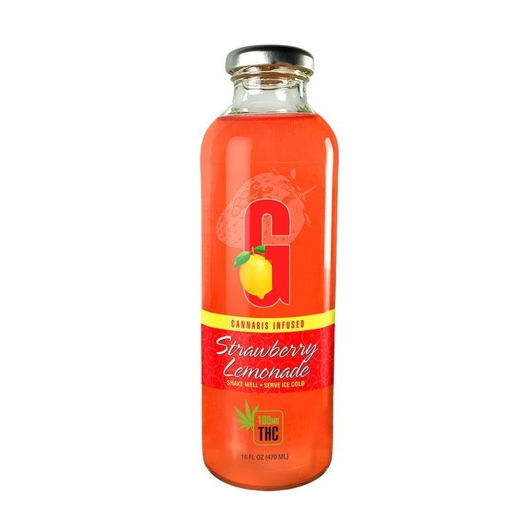 G Drinks Lemonade - Strawberry Lemonade 125mg