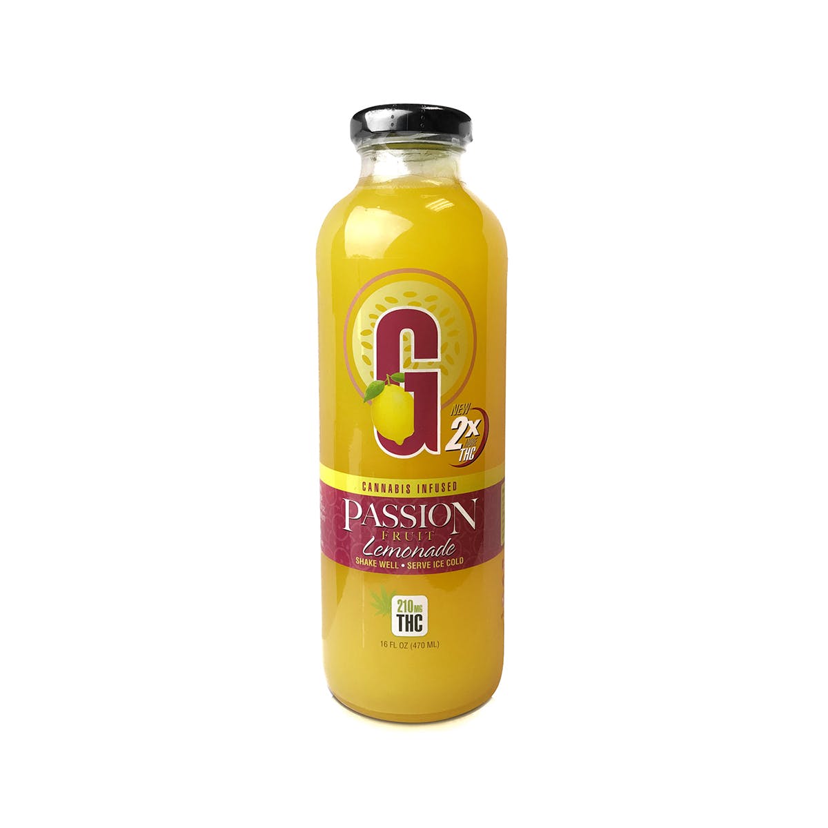 G Drinks - Passion Fruit Lemonade 210mg