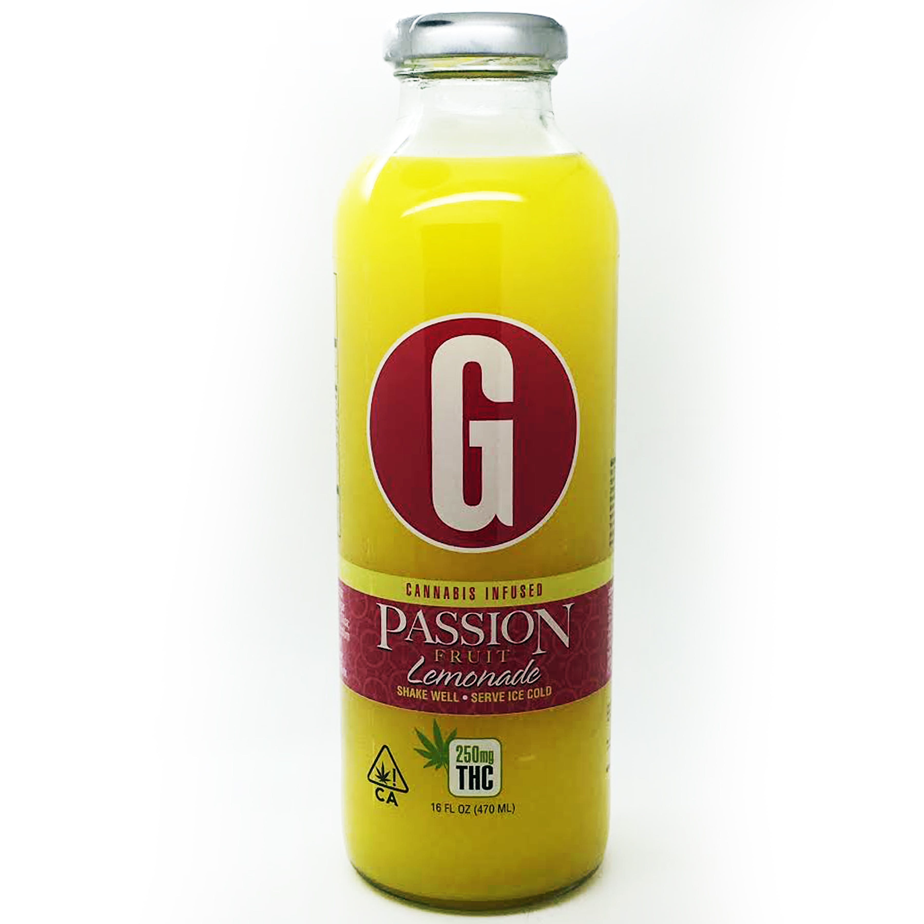 G Drinks - Passionfruit Lemonade 250mg