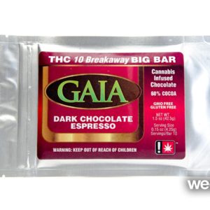 Gaia Big Bar-DARK ESPRESSO-50% THC