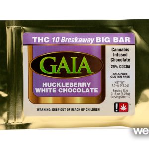 GAIA : CBD HUCKLEBERRY DARK CHOCOLATE Big Bar
