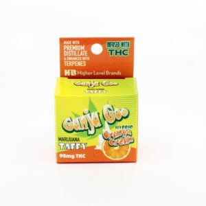 Ganja Goo Orange Cream Taffy 90mg