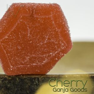 Ganja Goods 100mg Large Gummy - Cherry