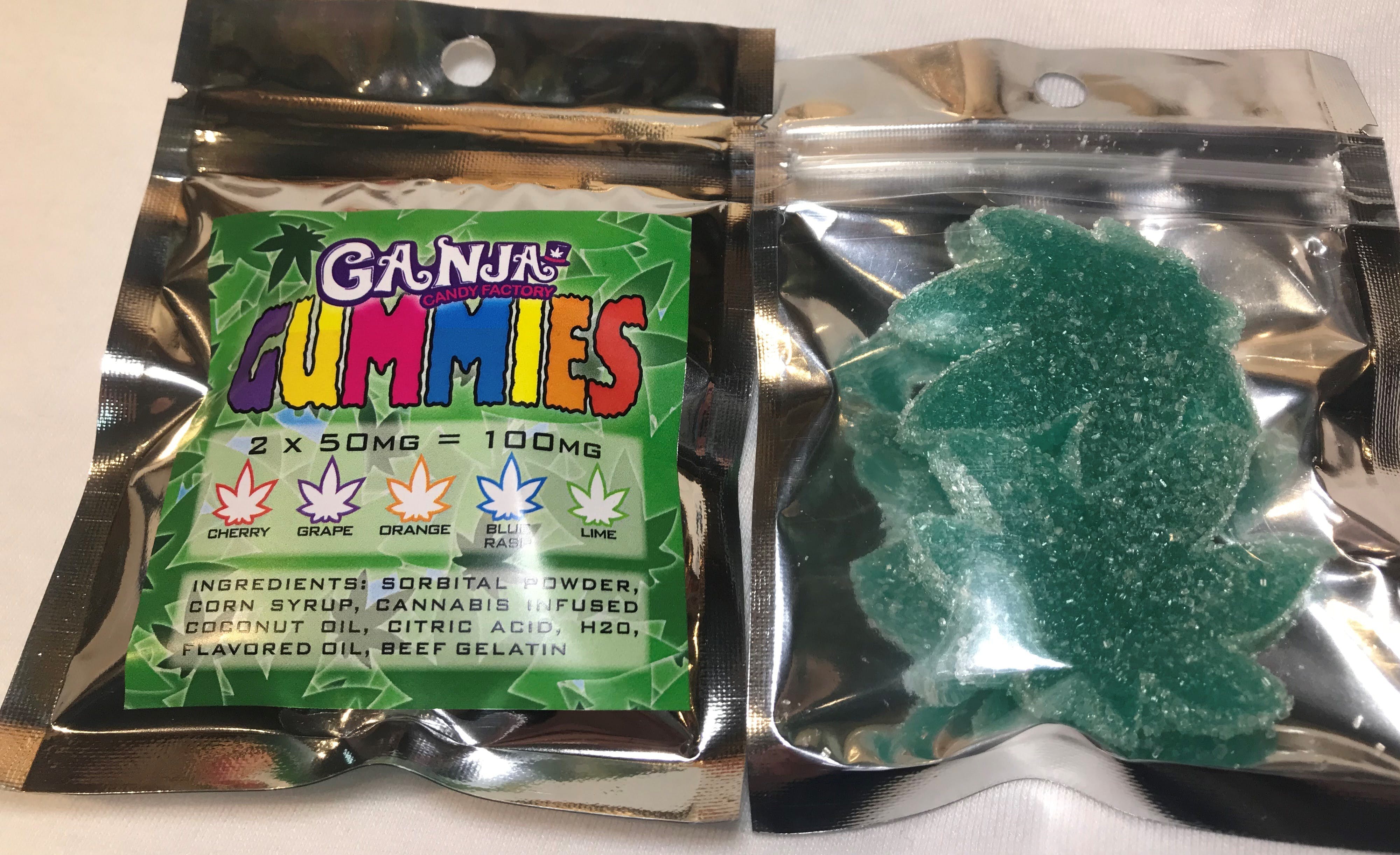 edible-ganja-candy-factory-ganja-gummies-100mg