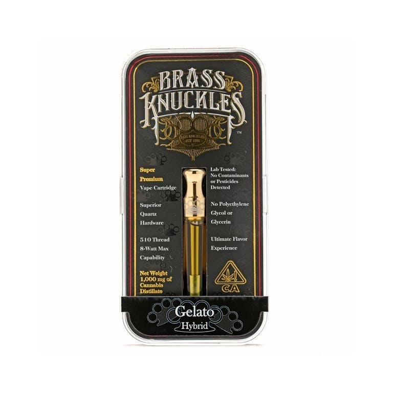 Gelato 1g Cartridge - Brass Knuckles