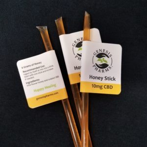 Genesis Pharms CBD Honey Sticks - Not From Cannabis
