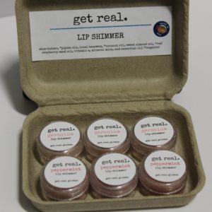 Get Real Peppermint Lip Shimmer- 5gr