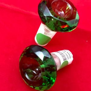 Glass Bowls: Green Dot - NGO