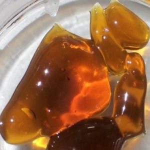 God Bud 67.87%THC/2.35%Terps Shatter - Cold Creek Extracts